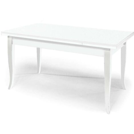 DONNY - tavolo consolle allungabile in legno massello cm 80 X 120/160/200