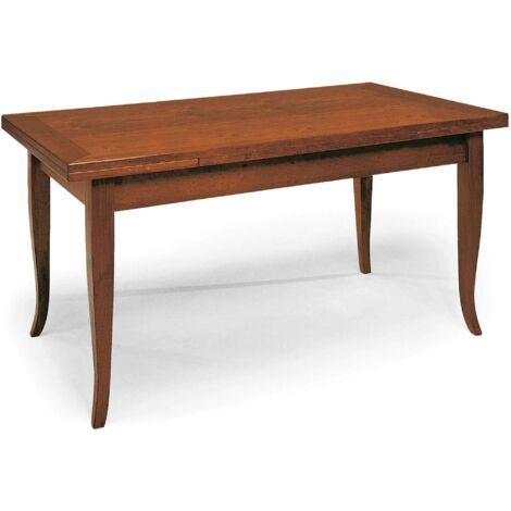 DONNY - tavolo consolle allungabile in legno massello cm 80 X 120/160/200