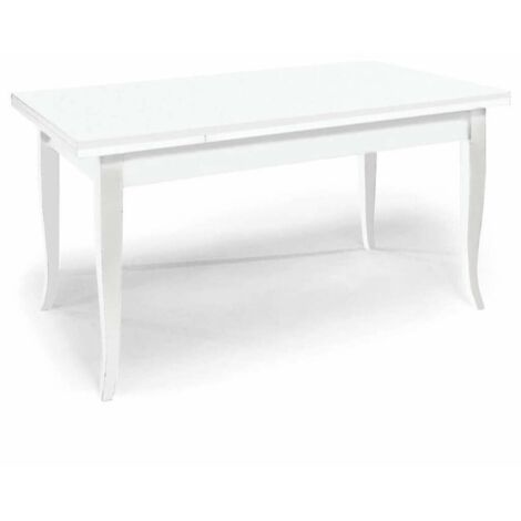 DONNY - tavolo consolle allungabile in legno massello cm 80 X 80/115/150