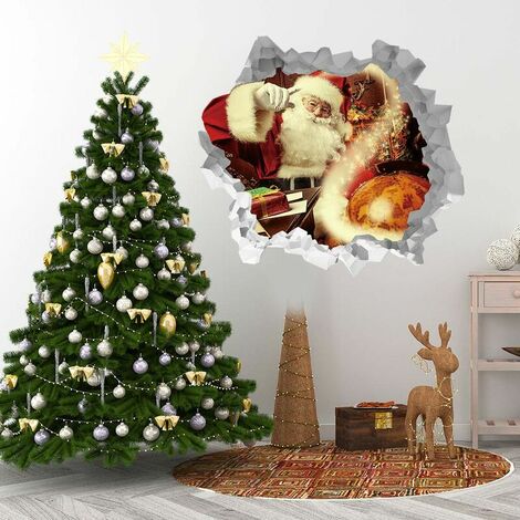 Babbo Natale Renne e albero di Natale 6 Decorazione Stringa Da Amscan 