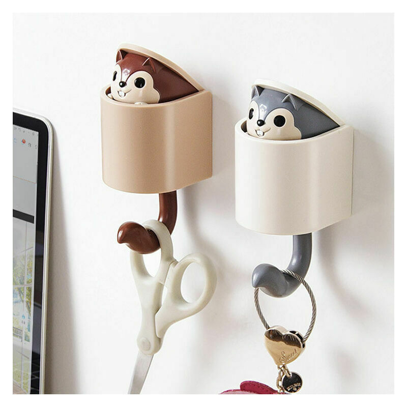 Invisible Squirrel Hook Umbrella Key Hanger