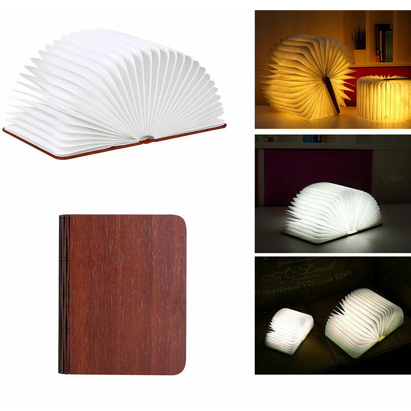 Lampada da scrivania a libro pieghevole Luce