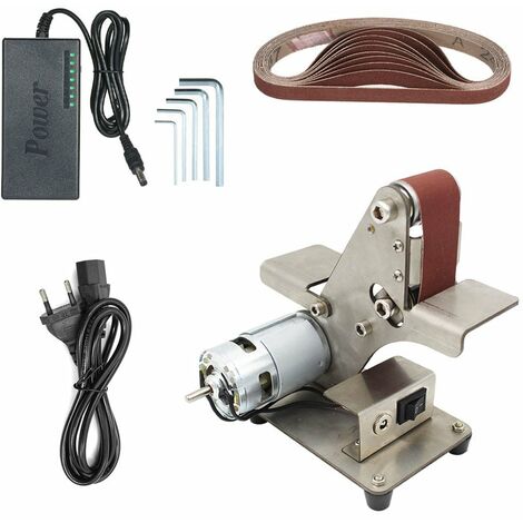 Dontodent Mini Ponceuse à Bande Machine à Poncer Machine à Polir électrique Pour Le Bricolage, Moteur 875 - Moteur 875