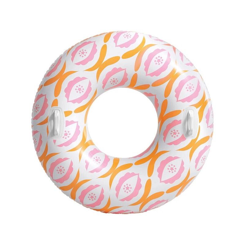 Trade Shop Traesio - Timeless Donut Con Asas Flotador Hinchable 91 Cm Piscina Mar 56269