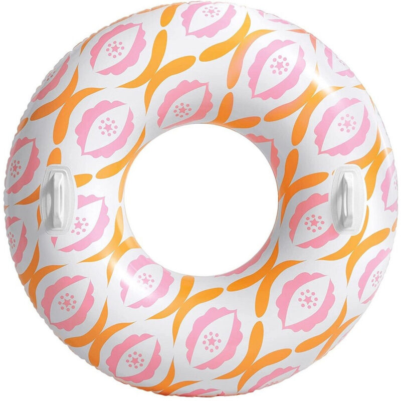 Trade Shop - Ciambella Timeless Con Maniglie 91 Cm Galleggiante Gonfiabile Piscina Mare 56269 -