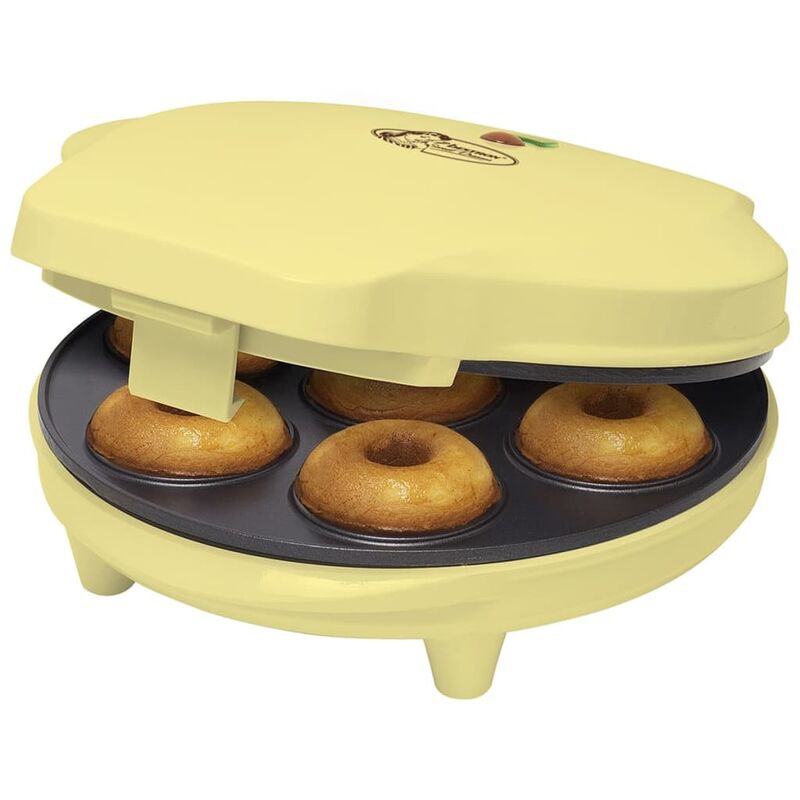 

Máquina de hacer donuts vainilla 700 W ADM218SD - Amarillo - Bestron