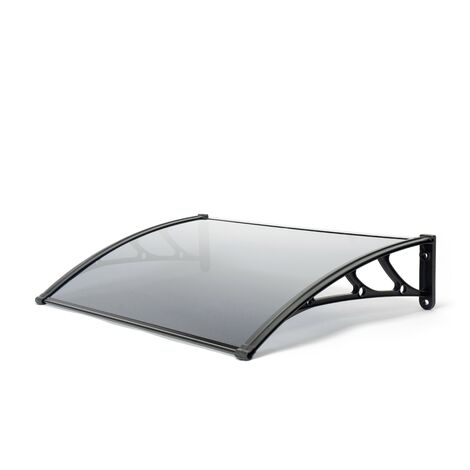 GREENHURST Door Canopy, Black 1m