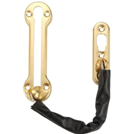 Door Chain Lock, Stainless Steel Security Chains for Security Doors, Anti-Theft, Windows - Gold