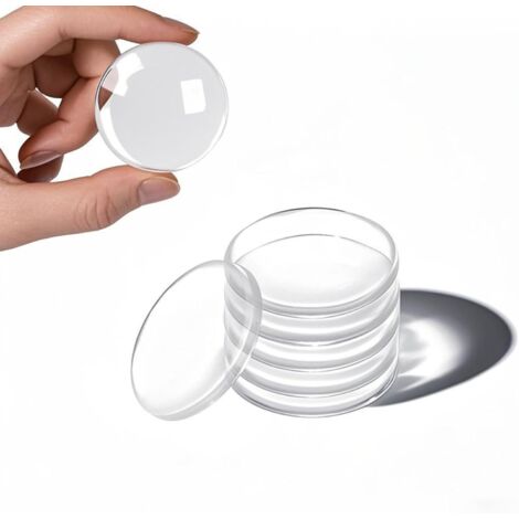 Door Handle Wall Protector - Self Adhesive Silicone Rubber Door Stopper - Door Handle Wall Protector for Home or Office 6 Pcs