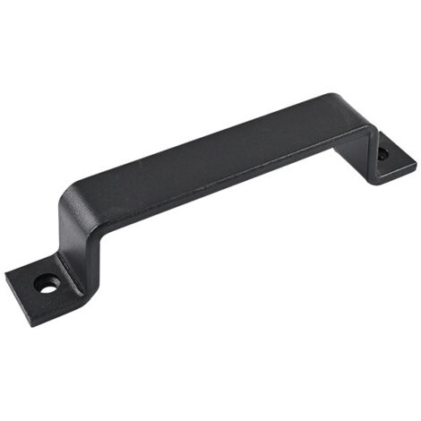 Door handles, black 10 inch door pulls, handles for sliding barn doors, door cabinets, wardrobe drawers, garage sheds