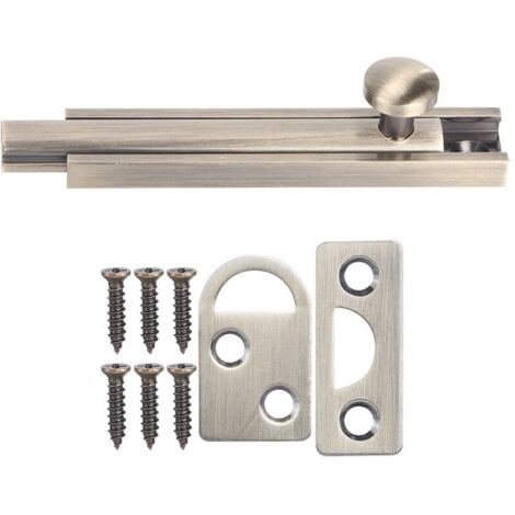 Door lock, brass bolt lock, home security lock, hardware, window lock, household tool
