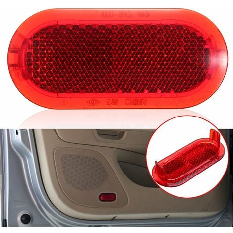 INSMA Door Sign Warning Light Reflector For VW Beetle Caddy Polo Touran LBTN