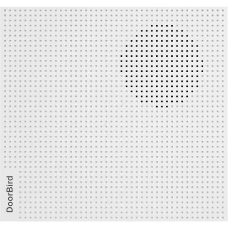 DoorBird A1061W Accessorio citofono WLAN, LAN Campanello aggiuntivo Bianco