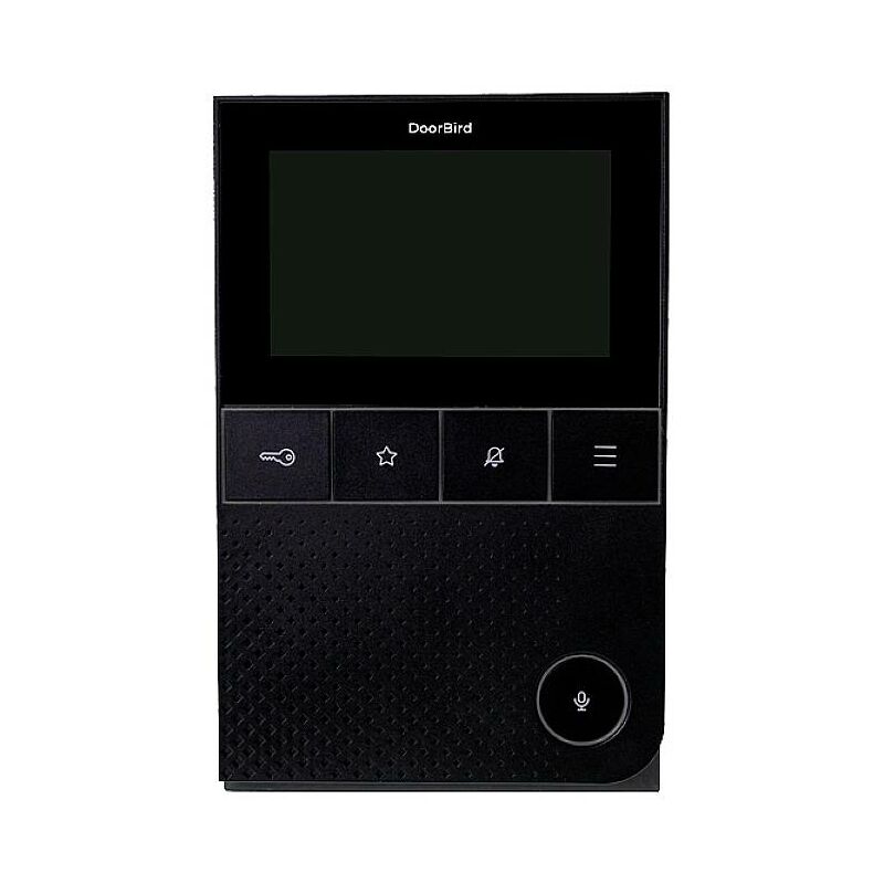 A1101 Black Edition Interphone vidéo Ethernet, Wi-Fi Station intérieure noir X930142 - Doorbird