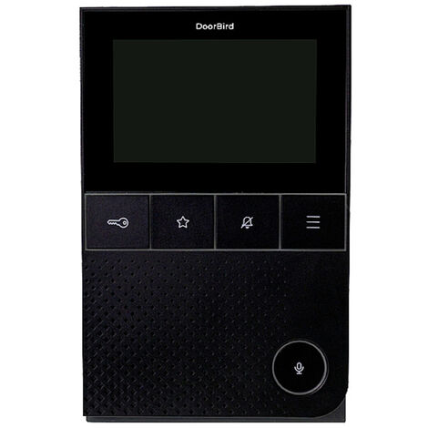 DoorBird A1101 Black Edition Video-Türsprechanlage LAN, WLAN Inneneinheit Schwarz