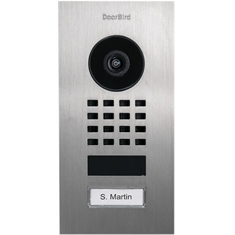 DoorBird D1101V Gegensprechanlage de Gegensprechanlage de video Edelstahl