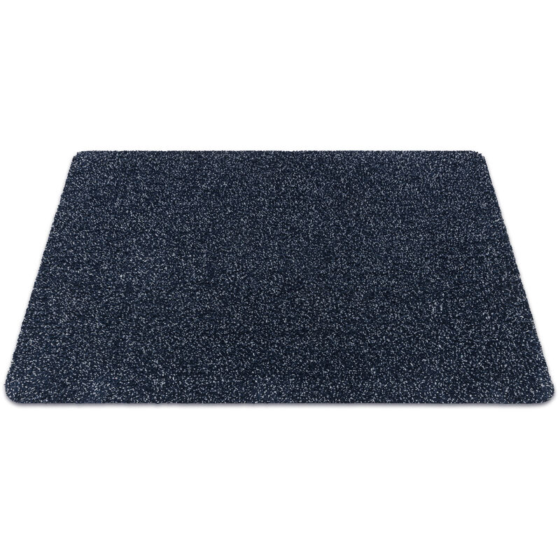 Doormat colorado 517 antislip, outdoor, indoor, gum - blue blue 40x60 cm