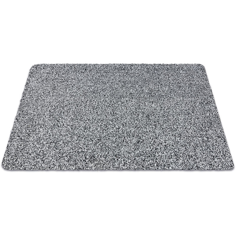 Doormat colorado 908 antislip, outdoor, indoor, gum - grey grey 50x80 cm