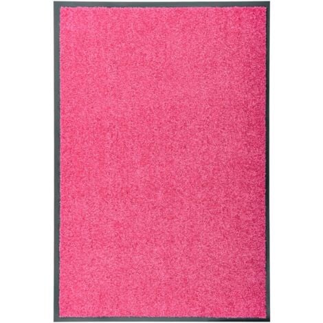 Doormat Washable Pink 60x90 cm vidaXL