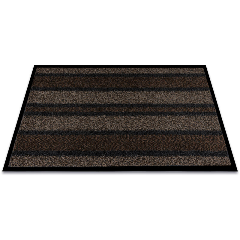 Rugsx - Doormate anti-deslizamento arizona 401 exterior, interior em - castanho brown 90x150 cm
