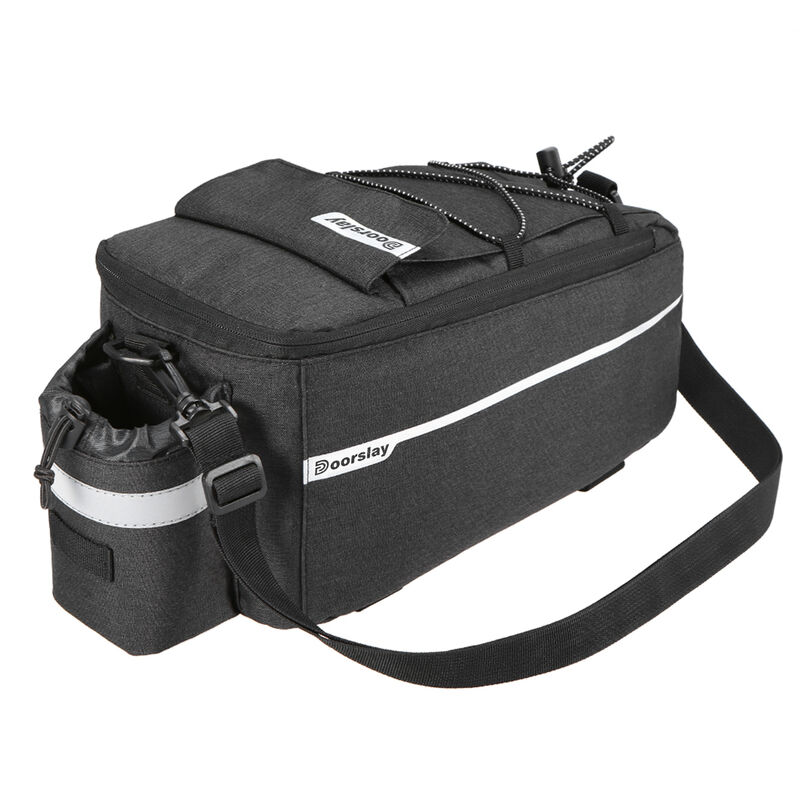 

Doorslay, bolsa aislante para maletero, bolsa de equipaje de almacenamiento de estante trasero para bicicleta de ciclismo, bolsa reflectante para