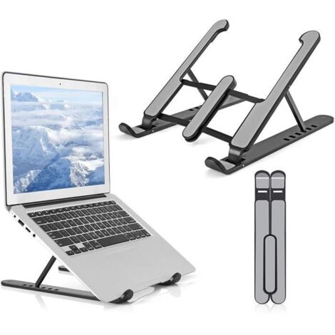 Doosl Support d\'ordinateur portable pliable Stand Laptop antidérapant multi-angle