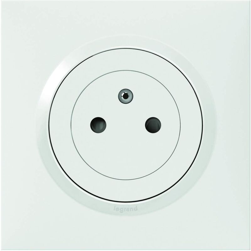 Legrand Celiane Presa Elettrica 2P+T A Incasso, Base Retrattile, Colore Titanio, Con Protezione Bambini - 4