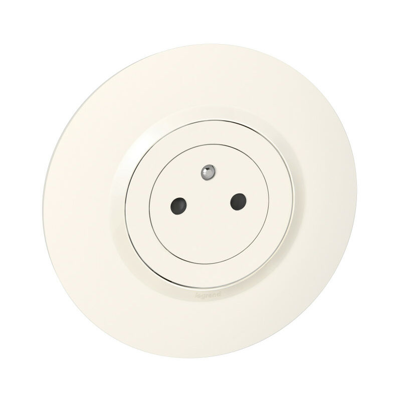 Legrand - Dooxie prise de courant surface avec terre blanc complet deco (095065)