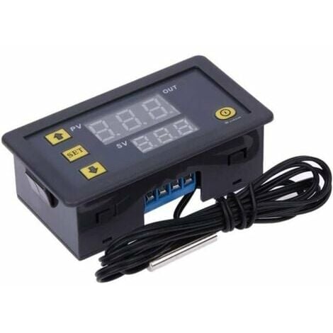 DOPA 12V 20A W3230 Controlador de termostato digital LCD Alarma de alta temperatura