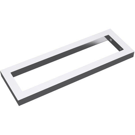 doporro 2 Stück Edelstahl Wandkonsole WH01 Träger Regalträger Regalhalter 45x3x15cm