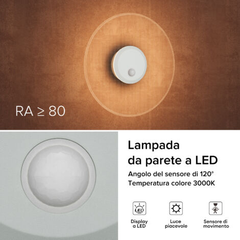 doporro Lampione da Giardino 3000K, Luminoso da Giardino IP65 Paletti Esterni Led φ30x6.5cm in Alluminio per Giardini, Parchi, Aree Residenziali e Ingressi LunaLights, Sabbia bianco