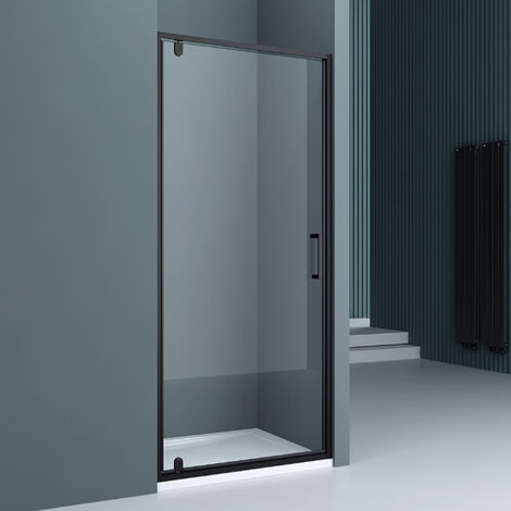 doporro Nischentür Teramo61K 70x200cm Duschtür ESG-Sicherheitsglas Nischentür Klarglas Duschwand inkl. Nano-Beschichtung