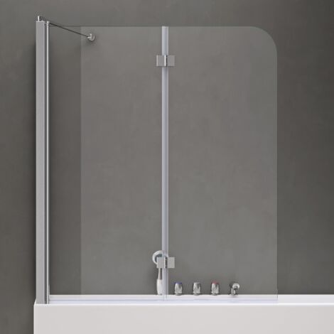 SOGOOD Doccia117x141cm, Parete Sopravasca Doccia Ovale Sinistra Apertura 180°Cortona C1408SL