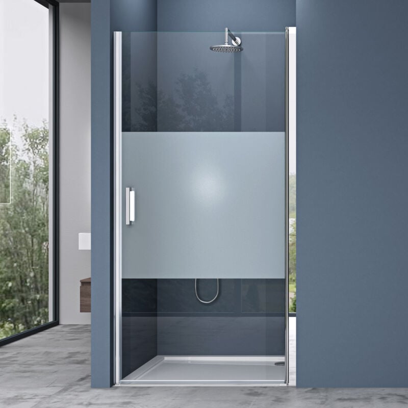 Porte de douche auto-levante 70cm paroi de douche pare-douche pour niche Teramo24MS droite 70x195cm - Doporro