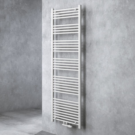 Briloner – Radiateur sèche-serviette vertical 180x60cm – Acier inoxydable – 998W – Connexion centrale – Antirouille et économe en énergie