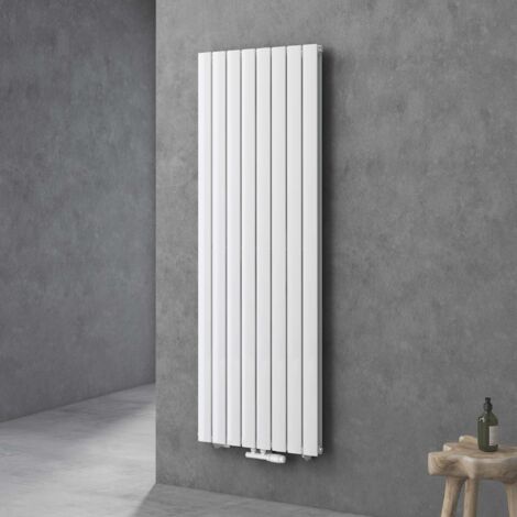 doporro Vertikal Badeizkörper Badheizung 180x61cm Weiß Doppellagig Heizkörper Flachheizkörper Mittelanschluss Flach Paneelheizkörper 2095Watt