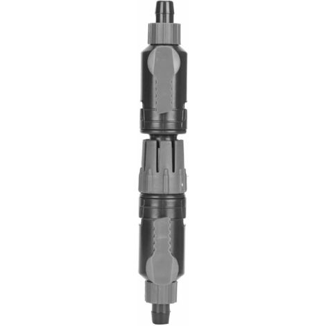 Doppel-Aquarienhahn mit Schnellverschluss, 12/16-mm-Schlauchanschluss
