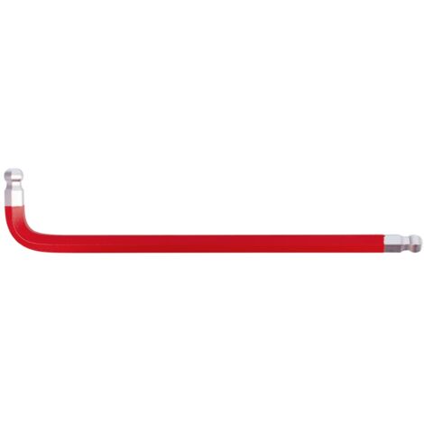 Doppel-Kugelkopf-Innensechskant-Winkelstiftschlüssel, XL, 10,0mm, Rot