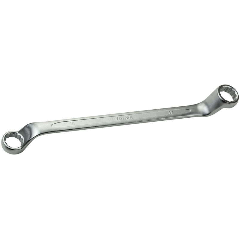 Doppel-Ringschlüssel tief gekröpft 75° 16x17 mm
