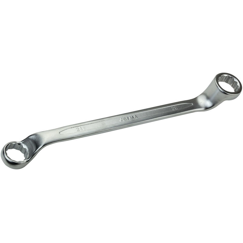 Doppel-Ringschlüssel tief gekröpft 75° 24x26 mm