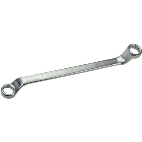 Doppel-Ringschlüssel tief gekröpft 75° 17x19 mm Ringschlüssel Schraubenschlüssel