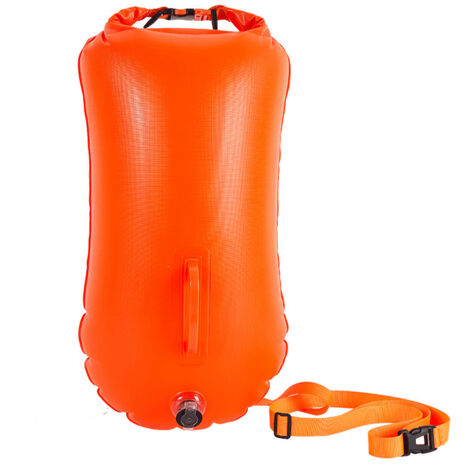 Doppelballon-Schwimmboje mit wasserdichter Strandtasche – Praktisches und lustiges Accessoire für Pool, See und Strand