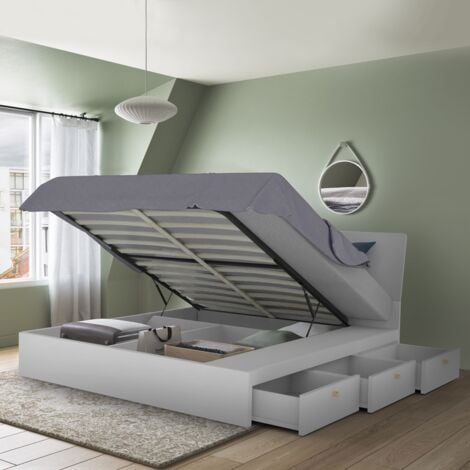 LLB LIVING LIFE BED Weiß