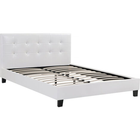 Doppelbett "Julia" - 160 x 200 cm - Weiß