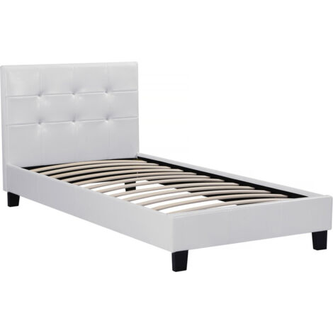 Doppelbett "Julia" - 90 x 190 cm - Weiß