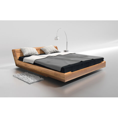 Doppelbett KOBE Massivholz eiche 200x200 cm
