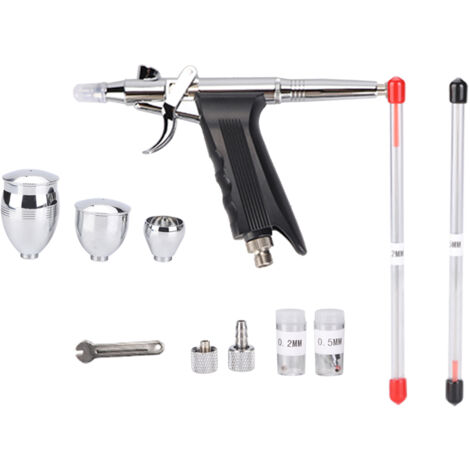 Doppelhub-Airbrush-Kompressor, ideal für Kunst und Tortendekoration