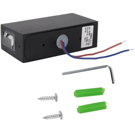 Doppelkopf-Wandleuchte aus Aluminium, 6 W, für Hotelbars, Flure, Ambientebeleuchtung, warmweiß, 85–265 V