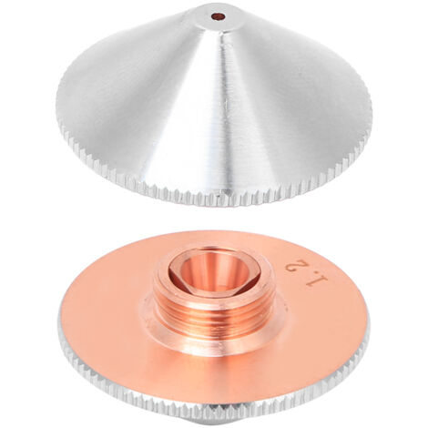 Doppellagige Messing-Laserdüse für Faserlaserschneid- und Graviermaschinen 1,0/1,2 mm