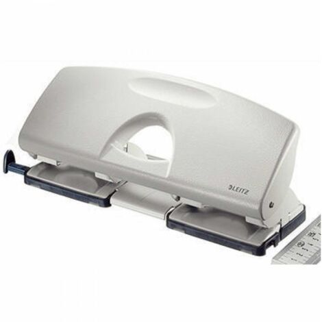 Doppellocher 8 x 8 x 8cm 16 Bl. (80 g/m) mit Anschlagschiene grau
